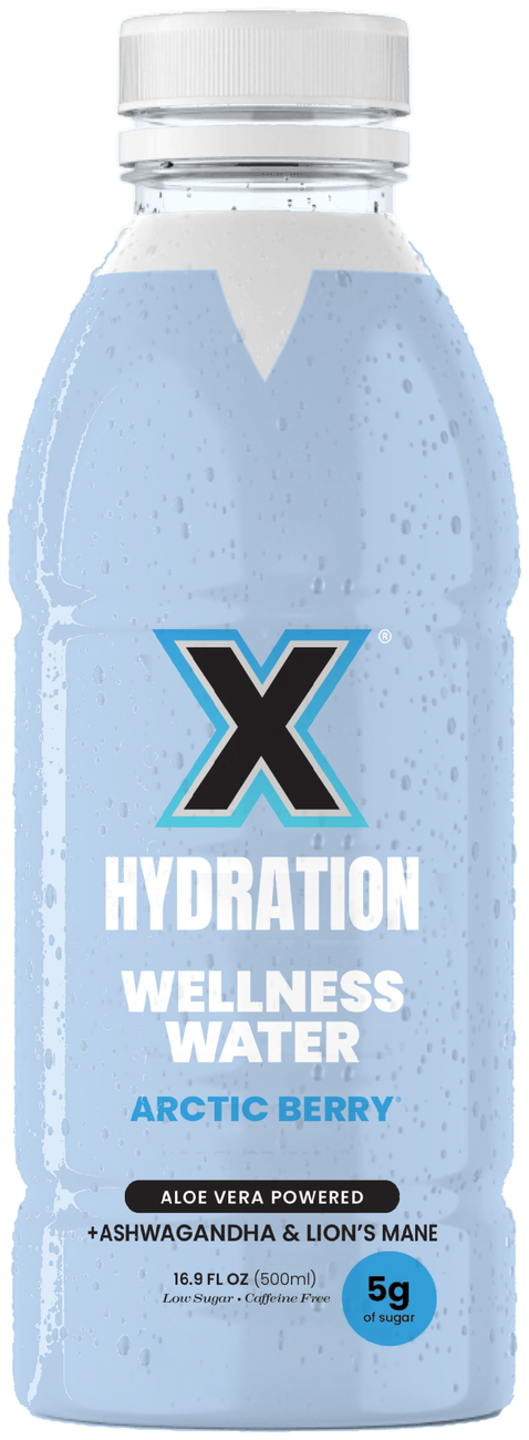 X Hydration Arctic Berry bottle