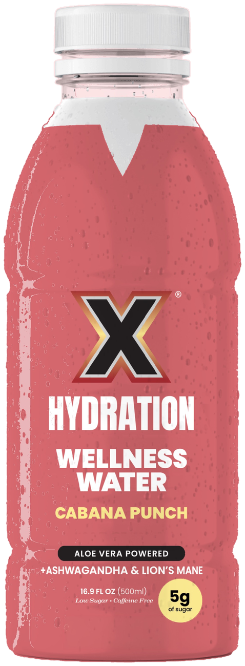 X Hydration Cabana Punch bottle