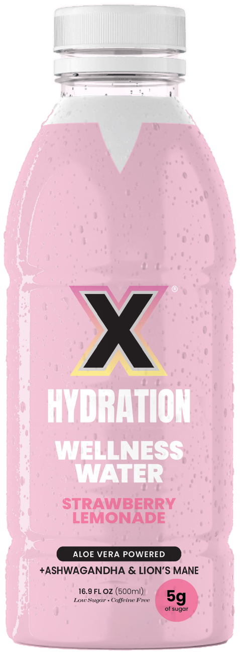 X Hydration Strawberry Lemonade bottle
